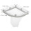 1 Set Abflussfilter Halter PP Spüle 7