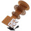 Bracket Pu Weiß Holzoptik Mit Ornamenten 9