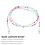 10 Maskenhängekette S-Beads Perlen 8