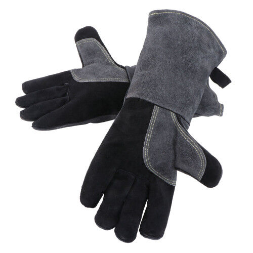 Ofenhandschuhe Grau 1 Set 16 Zoll 2