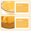Yellow Retro Geschirrset 1 Für Bürogebrauch 10
