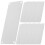 10 Schilder Namensschild Metall Stanzen 6