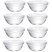 8Stk Bozai Kuchen Schale Schönheits Schale Gewerbliches Glas