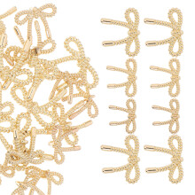 30Stk Goldene Metallknöpfe Für Diy Kleidung Verschlüsse