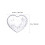2Stk Love Glasplatte Steakplatte Multifunktions 8