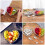 2Stk Love Glasplatte Steakplatte Multifunktions 9