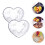 2Stk Love Glasplatte Steakplatte Multifunktions 5