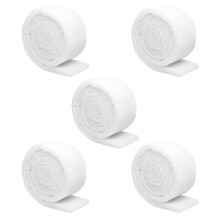 5 Sets Filterwatte Für Aquariumfilter, Weiß, Für Teich Und Becken