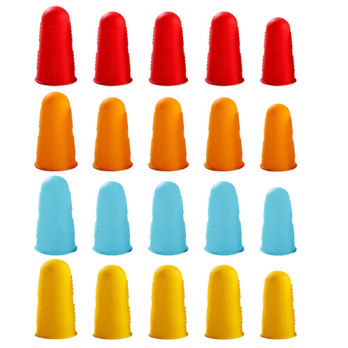 Hot Glue Finger Caps Aus , Sortierte , 20 2