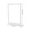 Booth Schild Aufstellkarte Logo Restaurant Display 2