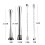 1 Set 4 Cocktail Muddler Für Bar Farben 10