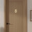 Hotel Adressnummer Aufkleber Metall 20 7