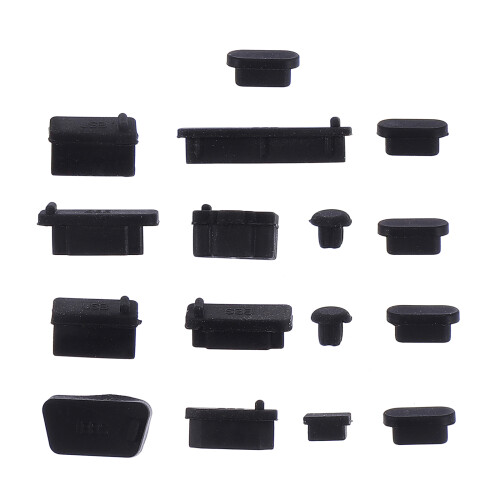 5 Sets Silikon PC USB Staubschutz- Computer-Anschlussstopper