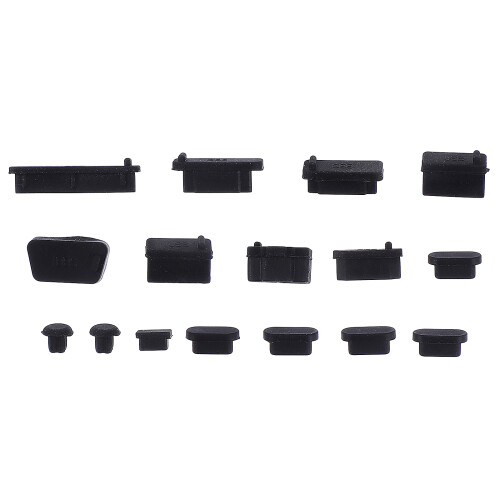 5 Sets Silikon PC USB Staubschutz- Computer-Anschlussstopper 1