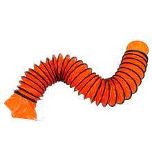 Ventilationsschlauch Orange PVC-Mesh-Gewebe 1