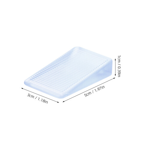 Mrless 8 Transparente Kunststoff Türstopper Für Wackelnde Möbel 1