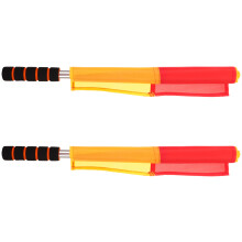 Race Leitfahnen Edelstahl 2er Set 17,7x15,4x0,8 Zoll