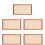 5Stk Unfinished Holz Schild Diy Plakette 8