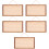 5Stk Unfinished Holz Schild Diy Plakette 9