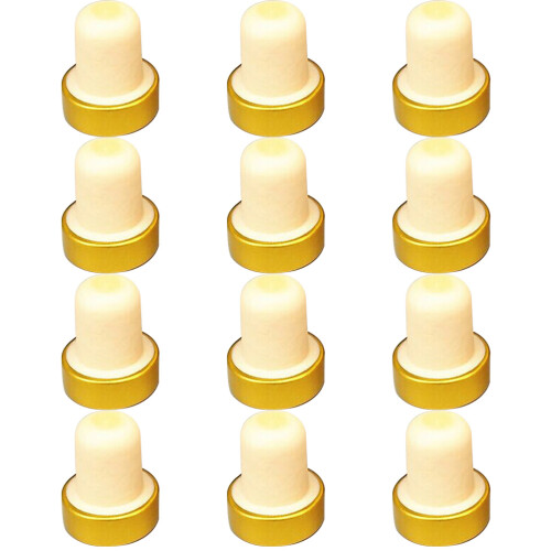 12 Goldfarbene Für