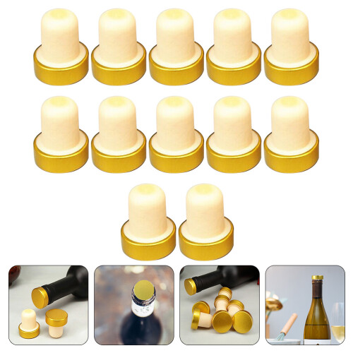 12 Goldfarbene Für 2