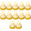 12 Goldfarbene Für 2