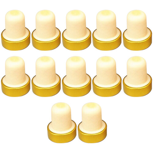 12 Goldfarbene Für 1