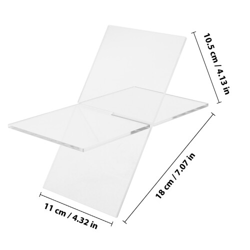 Open Magazine Display Stand Desktop Buchhalter 1