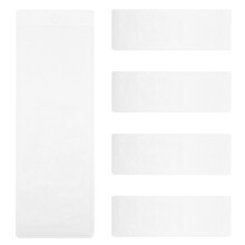 5 . Pop Lesezeichen Lesezeichenhülle 18,00x6,00x0,10 cm Transparent