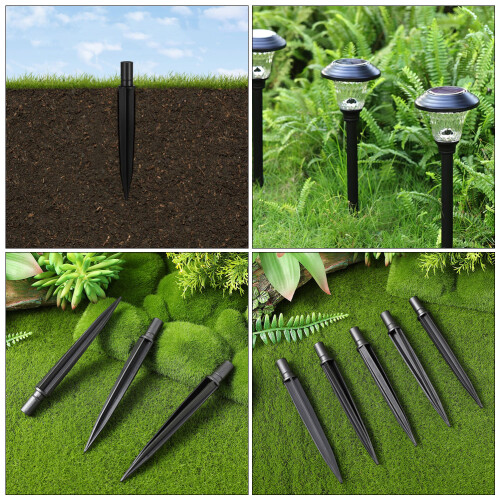 Garten Solar Erdspieß Kunststoff 15 2
