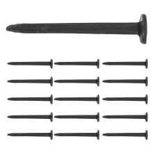 500 G Frauen Reparatur Schuhspitzen Herren .20x0.10x0.10cm Schwarz