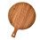 Raindrops Hellbraunes Holz Pizzabrett 1 1