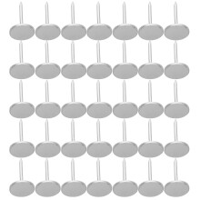 150 Flache Dekornägel 11mm 17mm Metall Handnägel