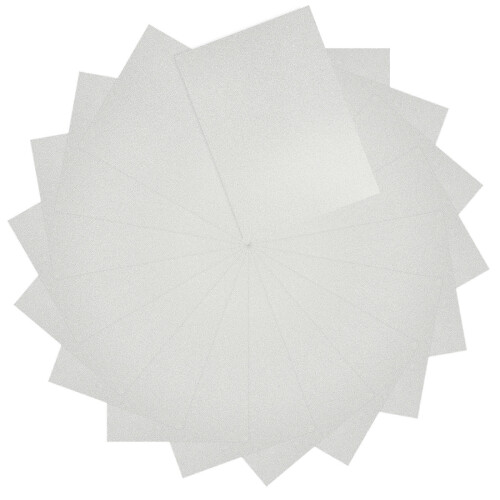 Dekoratives Papier Für Karten Silber 50 Blatt 2