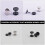 8 Paar Ohrpiercing Stifte Ohrstecker 8