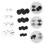 8 Paar Ohrpiercing Stifte Ohrstecker 5