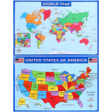 Map Wall Chart Of States