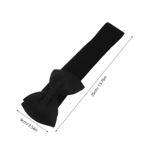 Bow Elastisches Band Für Frauen Vintage Gewebtes Material 2 1