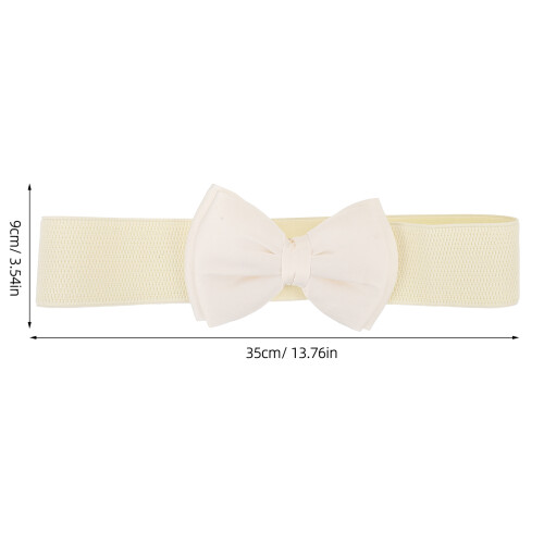 Bow Elastisches Band Für Frauen Vintage Gewebtes Material 2 2