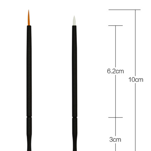 100Stk. Wand Applikator Flüssiger Eyeliner Make-up 1