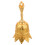 Handring Glocke Lampe Schale Schlüsselanhänger Timer Gold 8