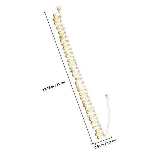 Verstellbare Länge Glocken Fußkettchen Schmuck 1
