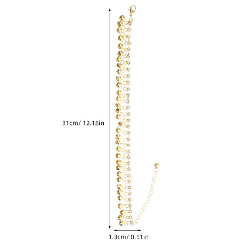Verstellbare Länge Glocken Fußkettchen Schmuck 2