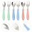 Kinder Metall Besteck Grün 6 4,99x0,98x0,63 4