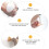 2 Sets Rissreparaturmittel Emulsion Salbe Paste 8