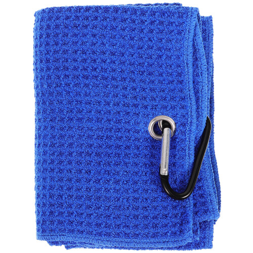 Blaues Mikrofaserhandtuch Wasserabsorbierend Für