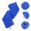 Blaues Mikrofaserhandtuch Wasserabsorbierend Für 5