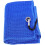 Blaues Mikrofaserhandtuch Wasserabsorbierend Für 4