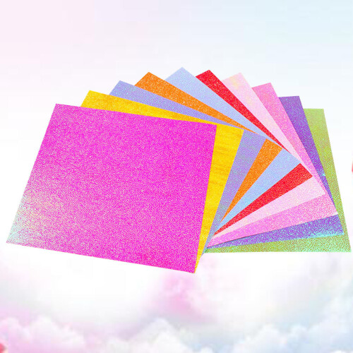 400 Glitzer Origami Perlen Handgemachtes Papier 1