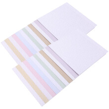 24Stk Scrapbook Hintergrundpapiere DIY Bastelmaterial
